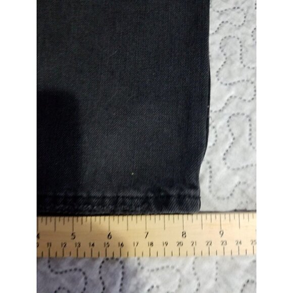 Pistola Bobbie Crossover High Rise Wide Leg in Taurus Black Size 24 - Picture 8 of 9